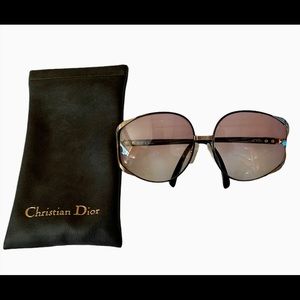 🔥Christian Dior Sun/Eyeglasses FRAMES Black Gold